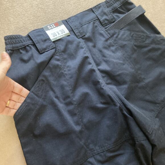 5.11 TACTICAL TACLITE PRO PANTS Sz 30x30 Regular Fit Navy New Outdoor  - Picture 7 of 8